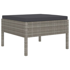 Garden Furniture Set Grey