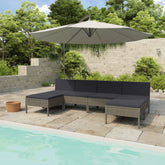 Garden Furniture Set Grey