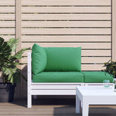 Pallet Cushion Green Oxford fabric, Hollow fiber, Foam fiber