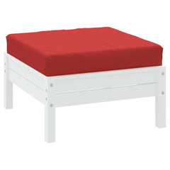 Pallet Cushion Red Oxford fabric, Foam fiber