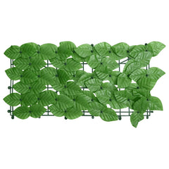 Balcony screens Green 236.22 x 29.53 in Polyethylene and Fabric