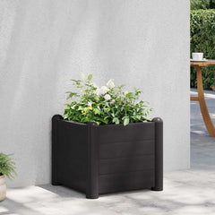 Raised Bed Anthracite Polypropylene 16.9 x 16.9 x 13.8 in