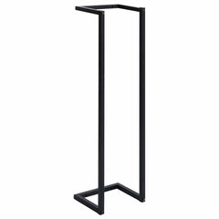Towel Rack Black Iron 37.4 in tall Towel Rack Rectangular