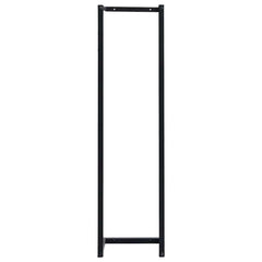 Towel Rack Black Iron 37.4 in tall Towel Rack Rectangular