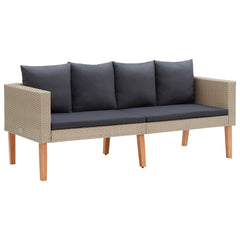 Garden Furniture Set Beige, Anthracite