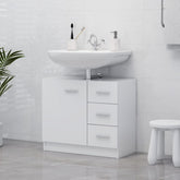 Sink Cabinet White Engineered wood Medium Bathroom Sink Cabinet