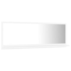 Mirror White Engineered wood, acrylic 39.4 in x 14.6 in x 4.1 in