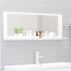 Mirror White Engineered wood, acrylic 39.4 in x 14.6 in x 4.1 in
