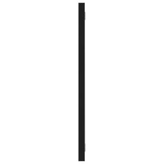 Mirror Black Engineered wood 39.4 in x 0.6 in x 14.6 in Mirror