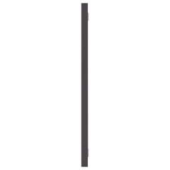 Mirror Grey Engineered wood, Acrylic Modern Mirror Rectangular
