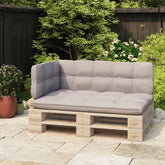 Backrest For Pallet Sofa Black Iron Medium Durable