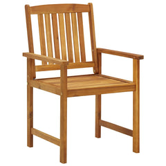 Garden Chair Set of 2 Anthracite