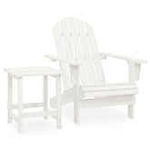 Garden Chair White Solid fir wood Standard Ergonomic