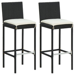 Garden Bar Set Black
