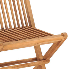Patio Dining Set Set of 2 Teak, Taupe Teak Wood, Polyester