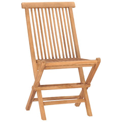 Patio Dining Set Set of 2 Natural wood, Green (cushion)
