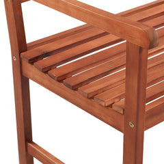 Patio Bench with Cushion 47.2 Solid Acacia Wood