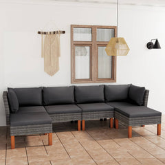 Garden Lounge Set Grey
