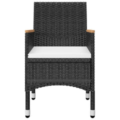 Dining Set Black, Cream White