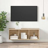 TV Cabinet Sonoma Oak Engineered Wood 14.6x14.6x42.1 in