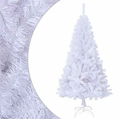 Artificial Christmas Tree White PVC Medium Adjustable Armrests