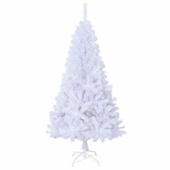 Artificial Christmas Tree White PVC Medium Adjustable Armrests