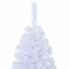 Artificial Christmas Tree White PVC Medium Adjustable Armrests