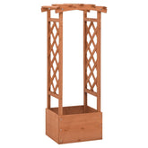 Trellis Planter with Arch 19.3x15.4x46.1 Firwood