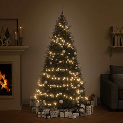Christmas Ball Set Set of 61 Shiny white Plastic Various sizes