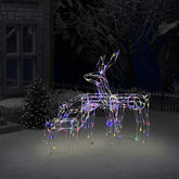 Christmas Light Display Multicolored PVC, Steel Medium