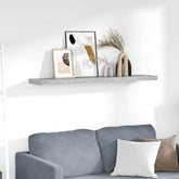 Wall Shelf Concrete grey Honeycomb MDF Wall mounting Wall Shelf