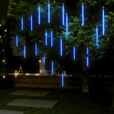 Meteor Light Set of 20 Blue Plastic 11.8 in tube length