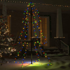 Christmas Cone Tree Metal Medium Decorative Inlays