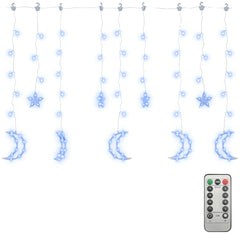 Fairy Light Blue Plastic About 6.6 feet wide Remote control