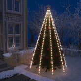 Net of 400 cold white LED lights designed for draping over a 157.5-inch Christmas tree.