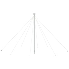LED Christmas Tree Cool White Plastic Large LED Christmas Tree