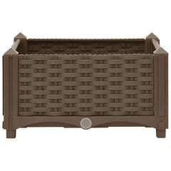 Raised Bed Brown Polypropylene Medium Durable Raised Bed