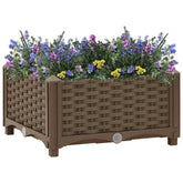 Raised Bed Brown Polypropylene Medium Durable Raised Bed