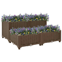 Raised Bed 31.5x31.5x15 Polypropylene