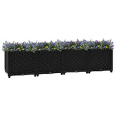 Raised Bed Black Polypropylene Large Durable Outdoor Planter