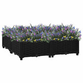 Raised Bed Black Polypropylene Medium Durable Planter Box