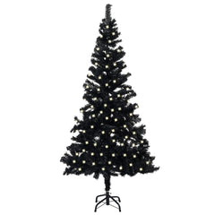 Artificial Christmas Tree Black PVC, steel Extra Tall
