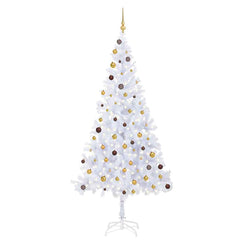 Artificial Pre-lit Christmas Tree with Ball Set 82.7 910 Branches