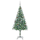 Artificial Pre-lit Christmas Tree with Ball Set Pinecones 70.9