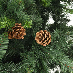 Artificial Pre-lit Christmas Tree with Ball Set Green 82.7