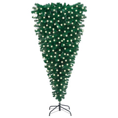 Upside-down Artificial Pre-lit Christmas Tree Green 82.7