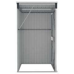 Garden Shed Anthracite Galvanized steel, metal Large Garden Shed