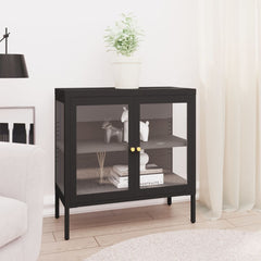 Sideboard Black Powder-coated steel Medium Sideboard