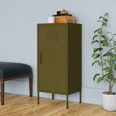 Storage Cabinet Olive Green Steel Medium Storage Cabinet
