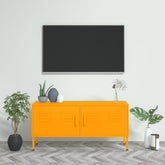 TV Stand Mustard Yellow 41.3x13.8x19.7 Steel
